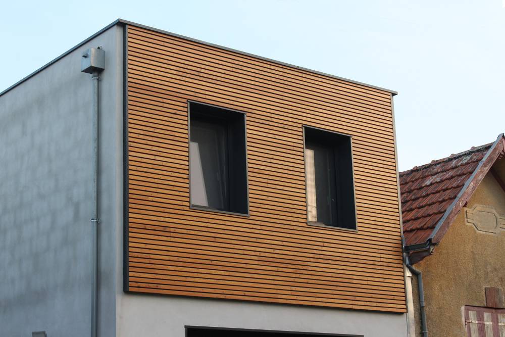 bardage bois maison